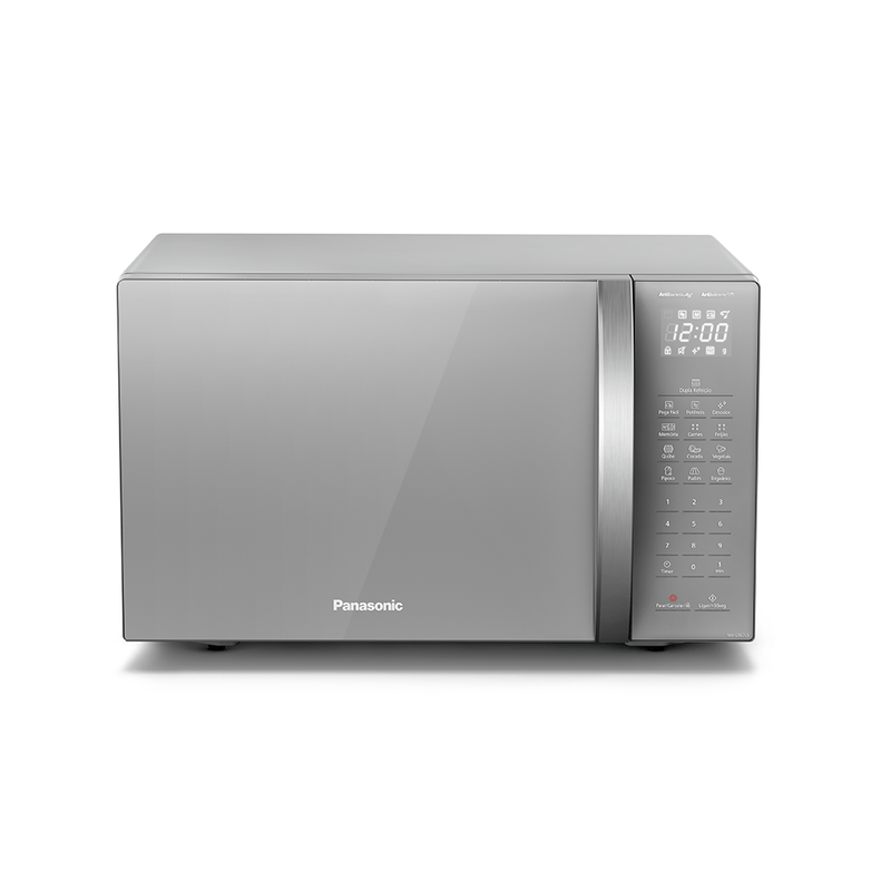 Microondas Panasonic Tecnologia Antibactéria AG 34L Inox - ST67LSRU
