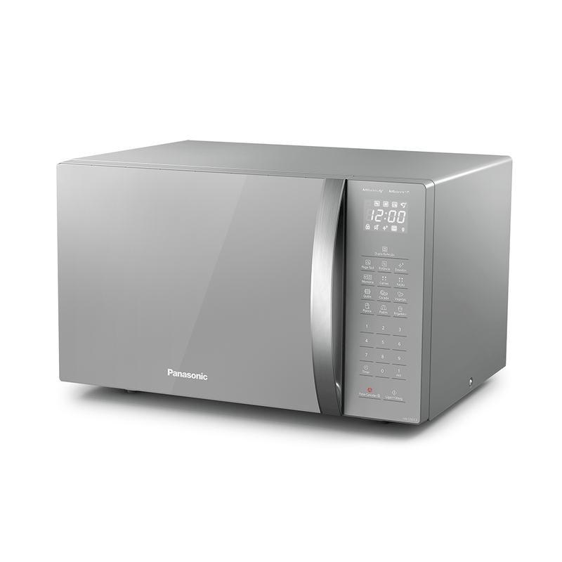 Microondas Panasonic Tecnologia Antibactéria AG 34L Inox - ST67LSRU