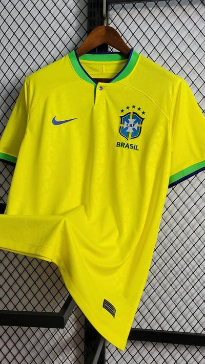 Camisa Oficial Brasil Copa Do Mundo 2022/23 Fiel Torcedor + BRINDE GRÁTIS