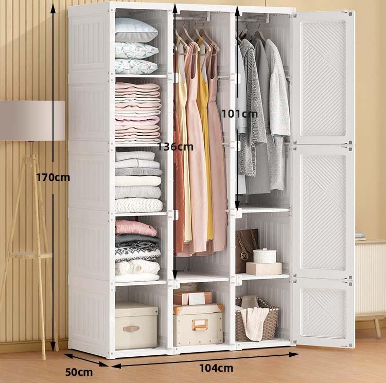 (Compre 1 Leve 2) Closet Dobrável Inteligente + Brinde 1 Sapateira