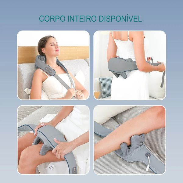 Massageador Automático RelaxaPulse 5D [ULTRA RELAXANTE]