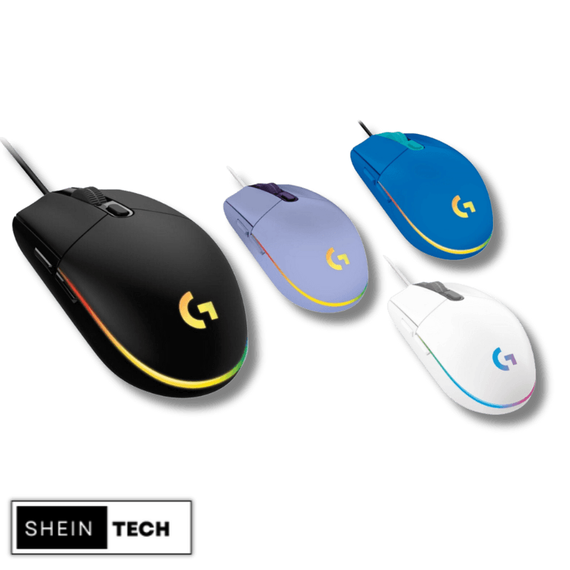 Mouse Gamer Logitech G203 - LIGHTSYNC RGB - Shein Tech