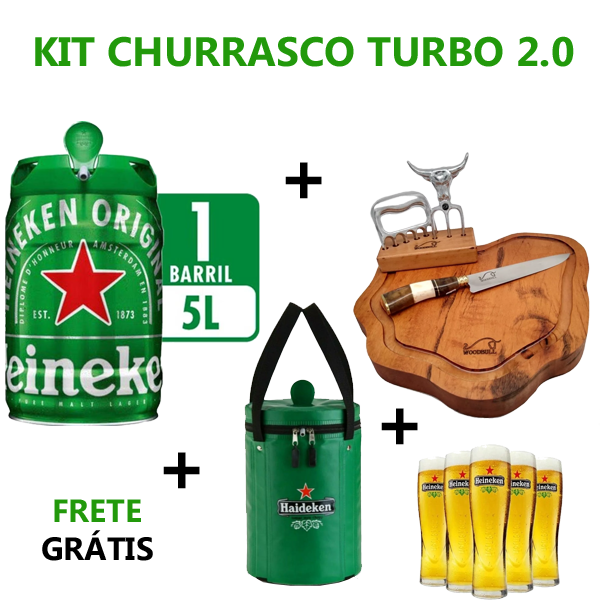 KIT CHURRASCO TURBO 2.0